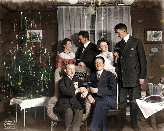 Ovako se slavio Božić 1909. godine.