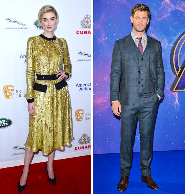 Elizabeth Debicki i Chris Hemsworth: 190 cm