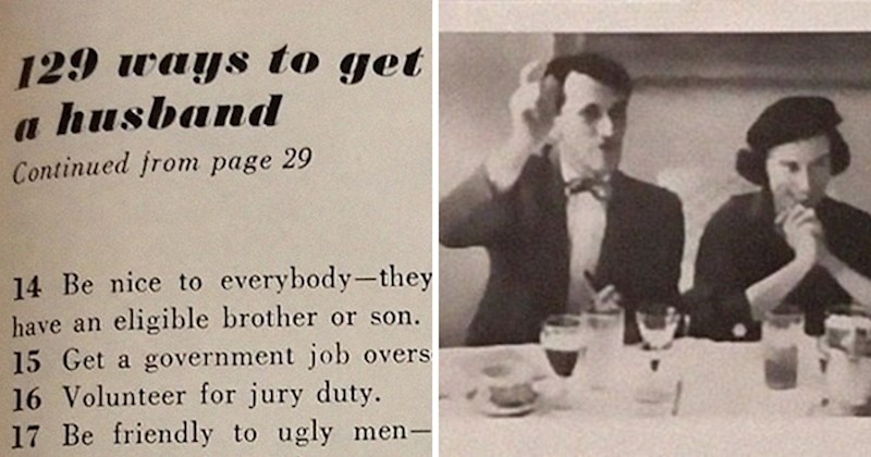 "129 načina kako naći muža" Ovaj članak iz 1958. pokazuje koliko se svijet zapravo promijenio