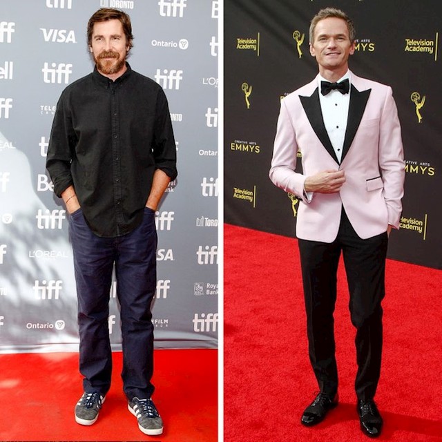 Christian Bale i Neil Patrick Harris - 183 cm