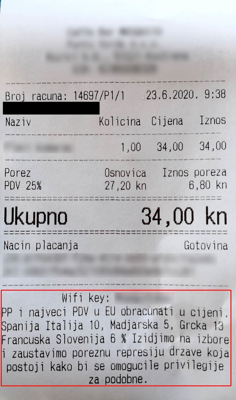 Evo što su napisali: