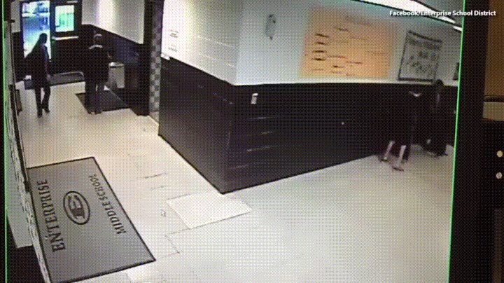 Učenici nisu mogli vjerovati kad su vidjeli što je punom brzinom protrčalo kroz njihovu školu