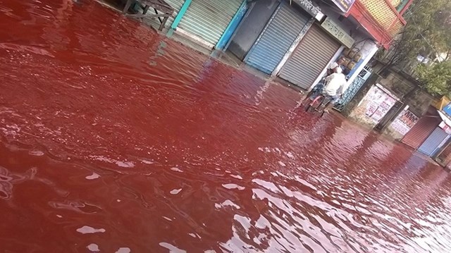 Crvena kiša u Indiji