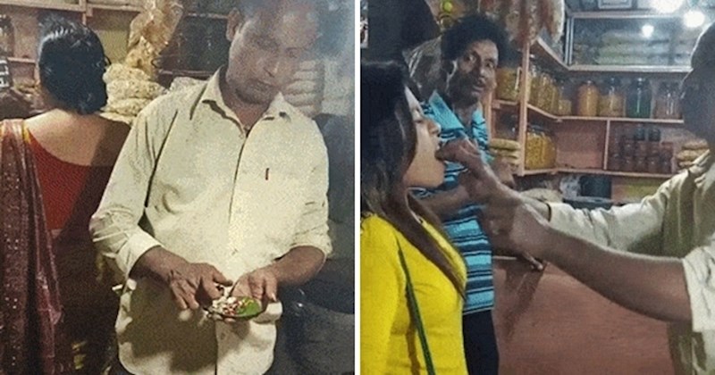 Ljudi su ostali šokirani kad su vidjeli što je ova žena pojela, scena izgleda pomalo nestvarno