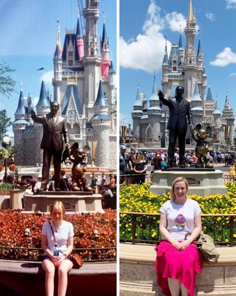 "Mama me vodila u Disney World 1996. godine, tad sam imala 15 godina. Ovog ljeta sam se vratila s vlastitom djecom, sad imam 38 godina."