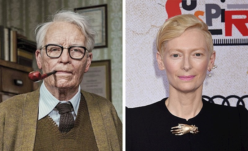 Tilda Swinton kao Lutz Ebersdorf u filmu "Suspiria" (2018)