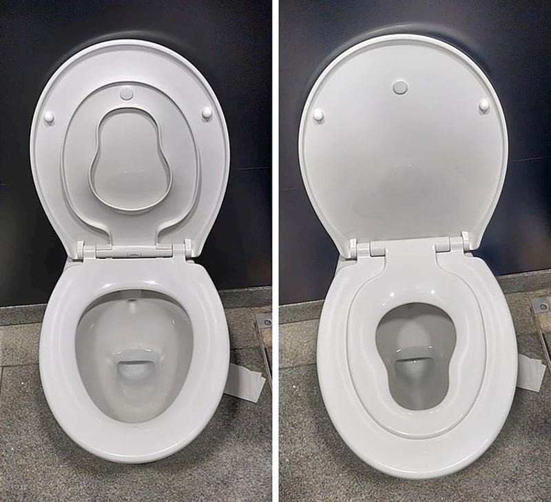 WC koji ima "nastavak" za djecu