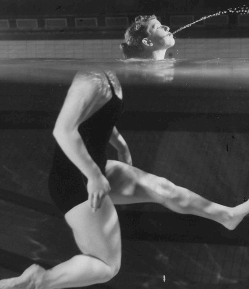 Lom svjetlosti u vodi stvorio je zanimljiv efekt.