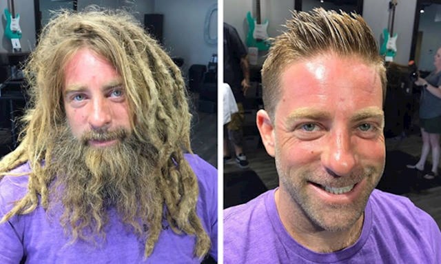 Prije i nakon šišanja