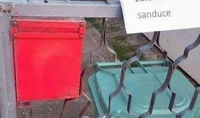 Obitelj je kraj sandučića ostavila poruku koja je nasmijala poštara