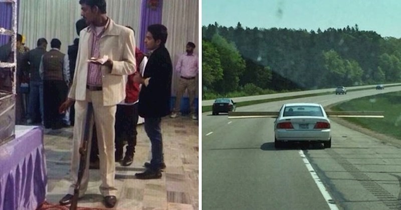 Sigurnost na zadnjem mjestu 😨 Ove slike pokazuju zbog čega neki ljudi dožive čudne nesreće