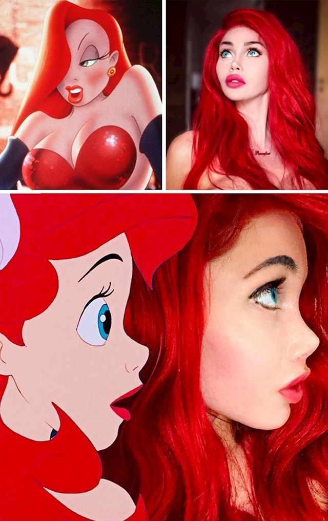 Jessica Rabbit & Mala sirena - Pixee Fox