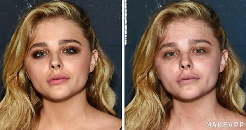 Pogledajte kako poznate žene izgledaju kad im pomoću aplikacije skinete šminku