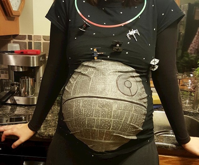 "Moja trudna prijateljica je imala genijalan kostim za Noć vještica."