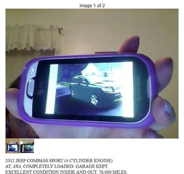 Zašto nisu jednostavno slikali auto?