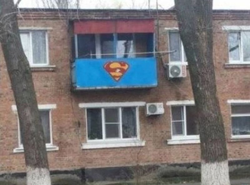 Ovdje živi ruski Superman.
