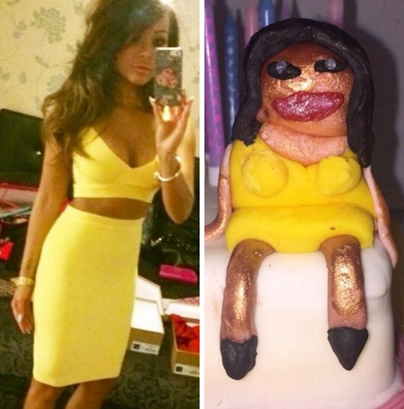 Kladimo se da bi ovu tortu rado fotošopirala. :)