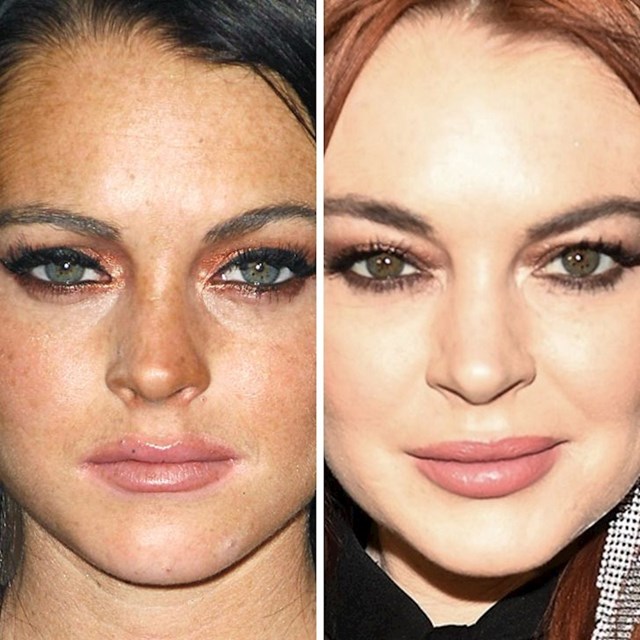 Lindsay Lohan (19 i 32 godine)
