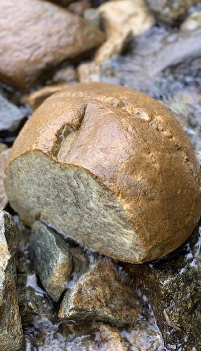 Ovaj kamen izgleda kao kruh.