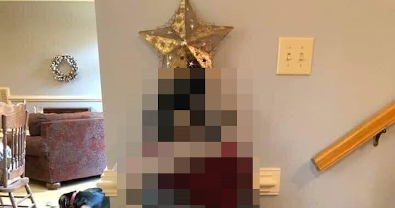 Muž je okitio božićno drvce kakvo još niste vidjeli, pogledajte što je dočekalo njegovu ženu