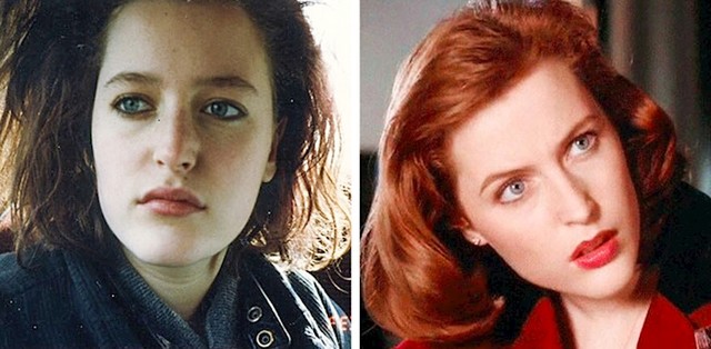 Gillian Anderson je brineta, ali je bila nezaboravna u Dosjeima X kao crvenokosa.
