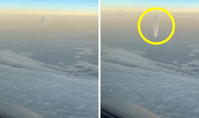 Putnik je iz aviona snimao oblake pa vidio prizor kakav vi vjerojatno nikad nećete vidjeti