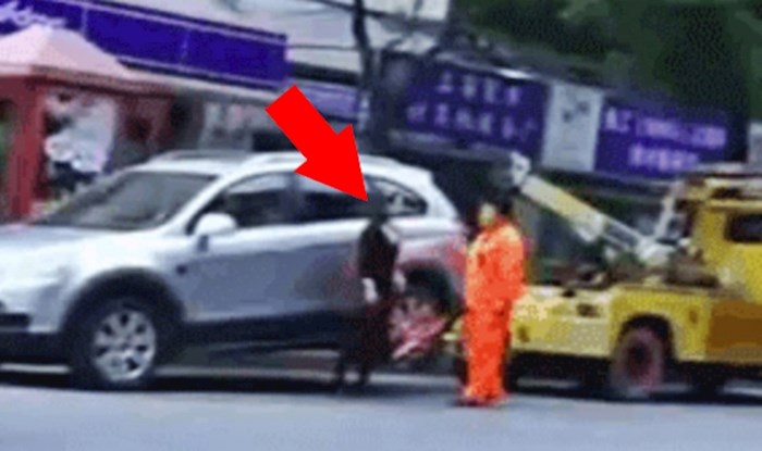 Naljutila se kad je pauk došao po njen auto, uslijedila je urnebesna scena