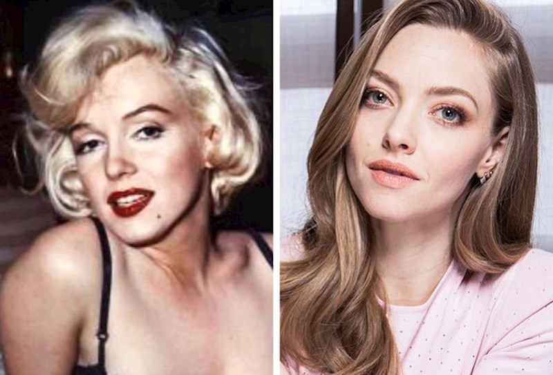 Marilyn Monroe i Amanda Seyfried s 33 godine