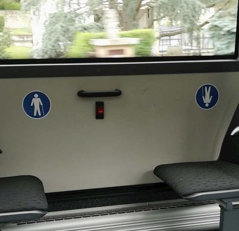 Mjesto za ljude koji sjede na glavi