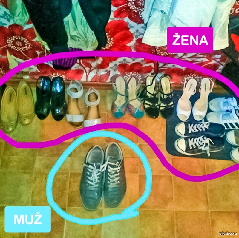 Muška odjeća / ženska odjeća u gotovo svakom domu...