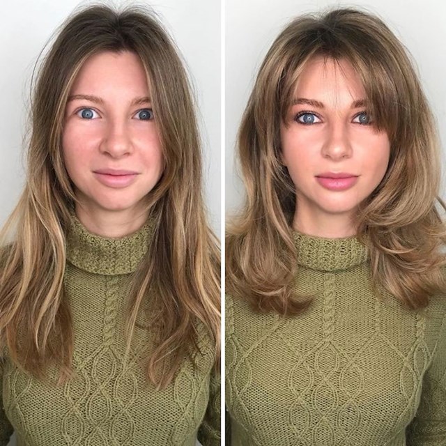 Žene su se prvo našminkale same, a onda ih je našminkala profesionalka: Pogledajte razliku (FOTO) #6