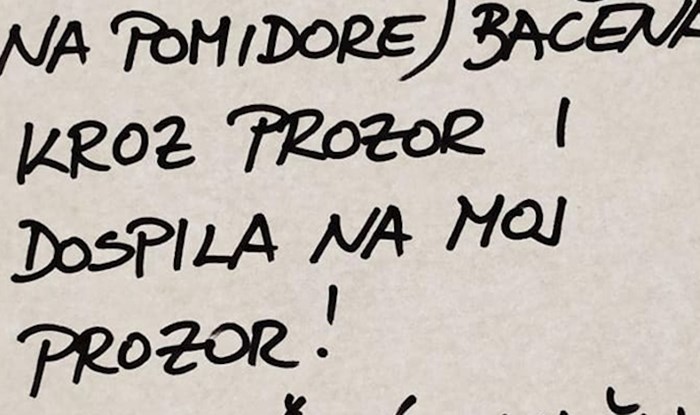 Susjedi s višeg kata radili su nevjerojatnu glupost pa im je ovaj stanar napisao poruku