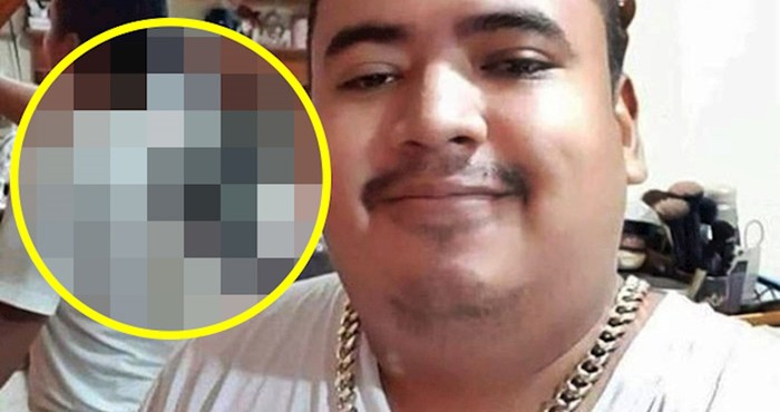 Mladić se slikao s debelim zlatnim lancem, svi se smiju zbog jednog detalja