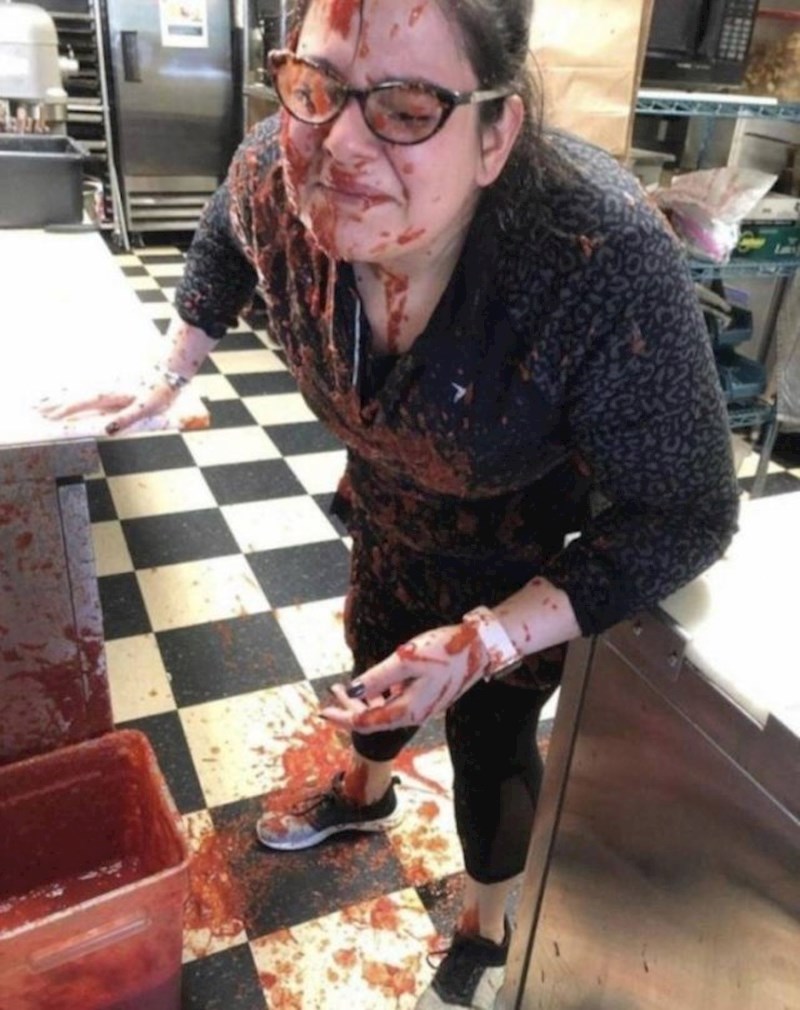 Nije ovo bio njen dan...