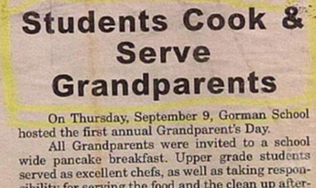 "Studenti kuhaju i serviraju bake i djedove"