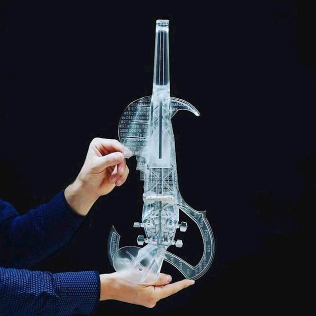 Izrada violina puno je brža otkako postoje 3D printeri.