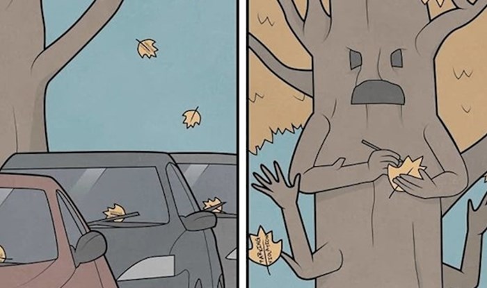 Rus crta sarkastične ilustracije koje ćete morati dobro pogledati kako biste ih razumjeli