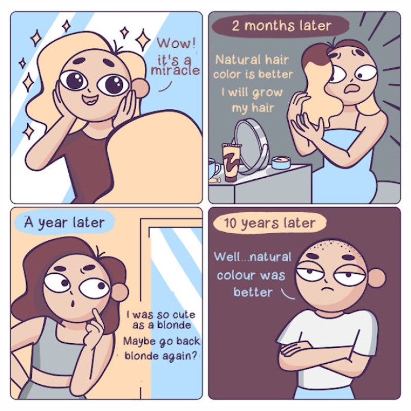 Žene i farbanje kose...