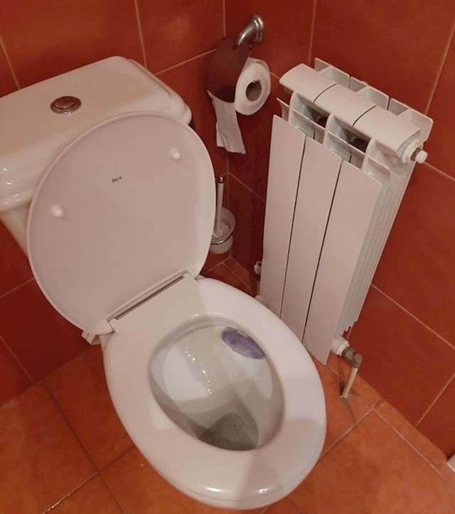 Loš raspored u WC-u