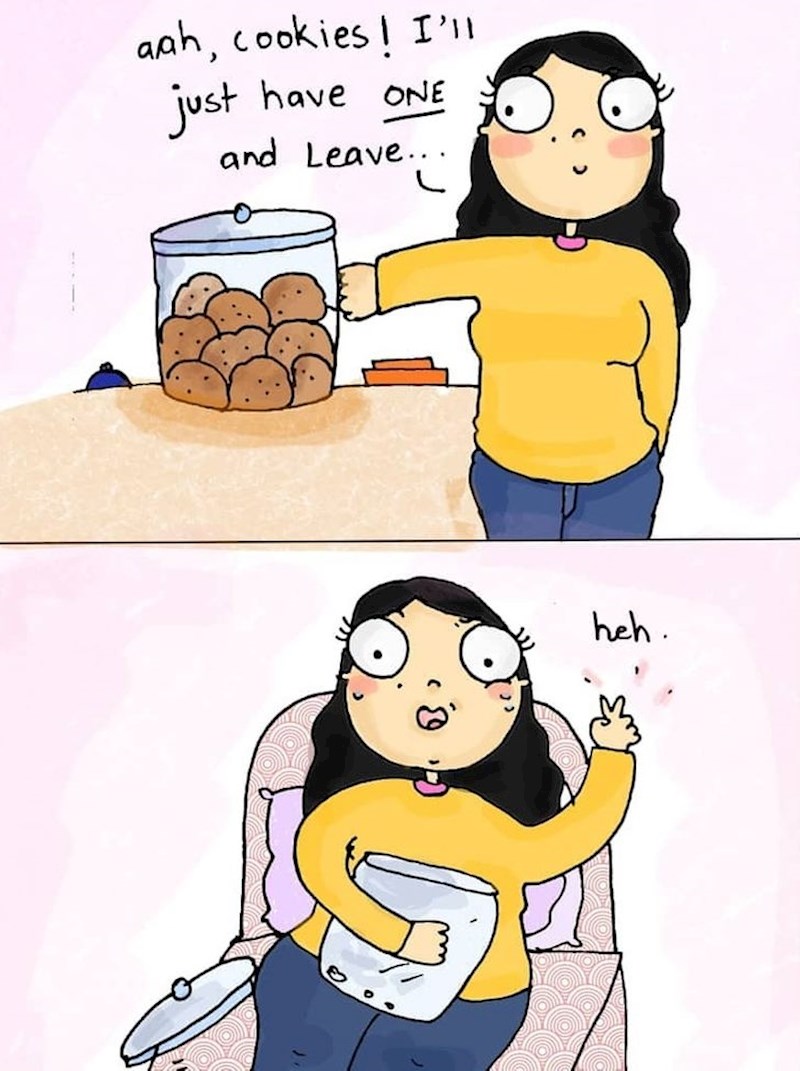 Keksi! Uzet ću samo jedan i otići...