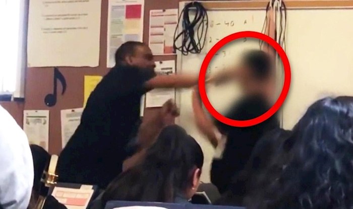 VIDEO Profesor koji se pred cijelim razredom potukao s učenikom neće biti kažnjen, evo zašto