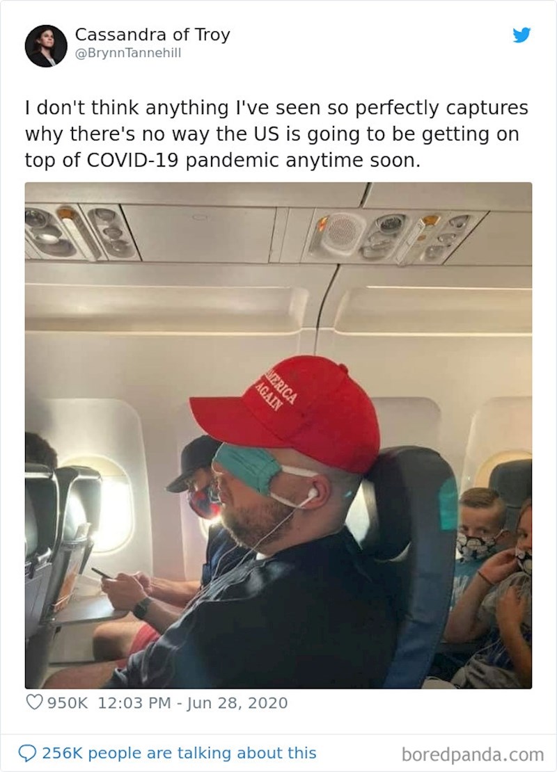 Nošenje maske na malo drugačiji način...