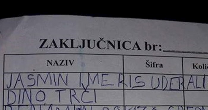 Klinka je trebala zapisivati nemirne učenike iz razreda, evo što je učiteljicu dočekalo