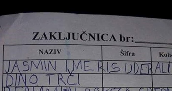 Klinka je trebala zapisivati nemirne učenike iz razreda, evo što je učiteljicu dočekalo