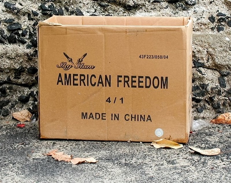 Američka sloboda - Made in China