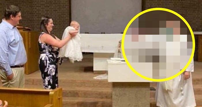 I krštenje djece u vrijeme korone izgleda drugačije, ova slika je nasmijala društvene mreže