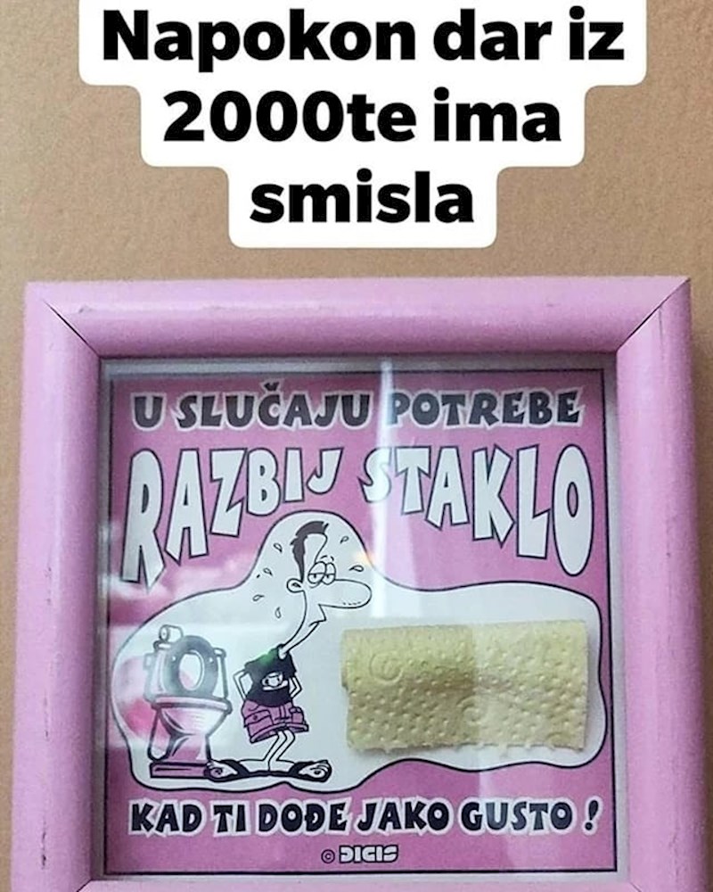 Poklon star 20 godina napokon ima smisla...