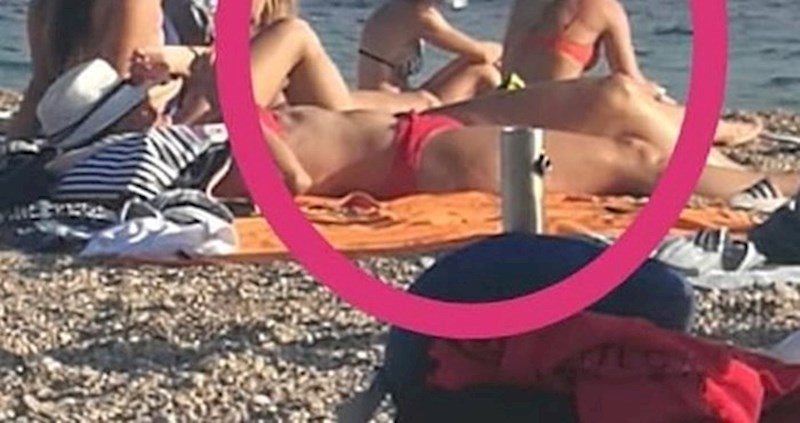 Djevojka je začudila ostale ljude na plaži, pogledajte u čemu se sunčala