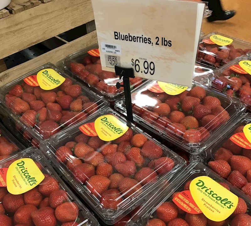 Ove "borovnice" izgledaju čudno...