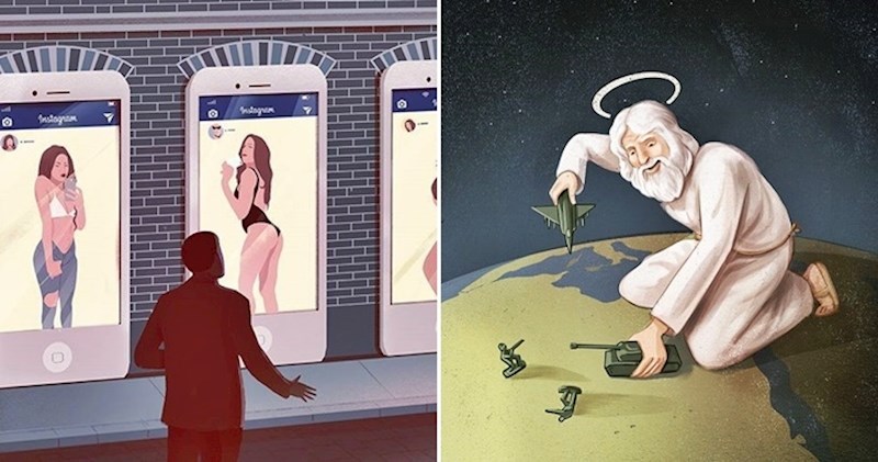 Ove ilustracije nažalost odlično prikazuju kako zapravo funkcionira današnji svijet